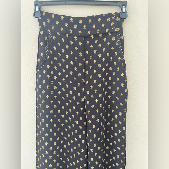 Anthropologie C/MEO Collective Palatial Printed Wide Leg Pants - Picture 10 of 16